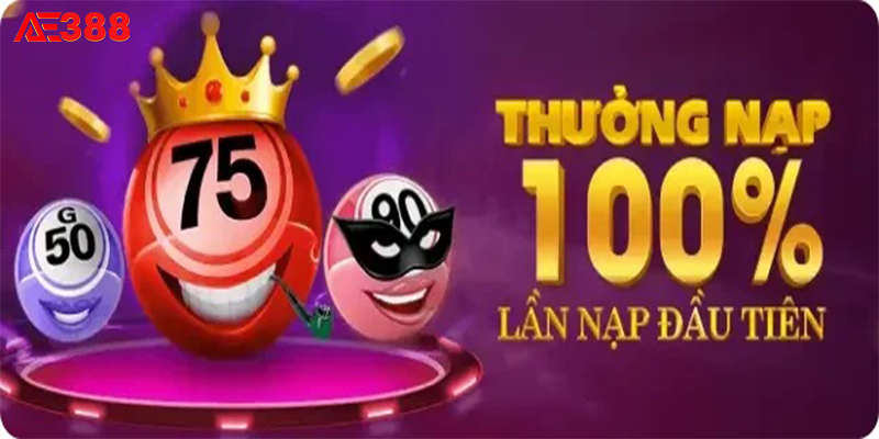 Khi đăng ký AE388 lần đầu sẽ được tiền thưởng đầu tiên