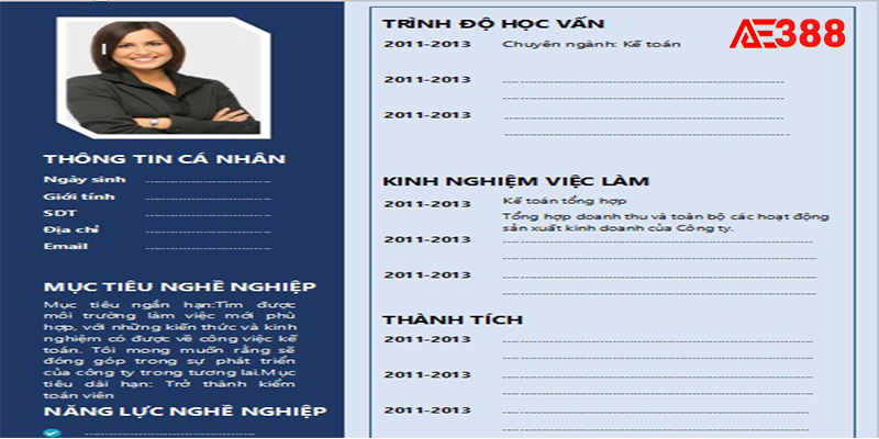Chuẩn bị hồ sơ thật tốt để tham gia tuyển dụng AE388